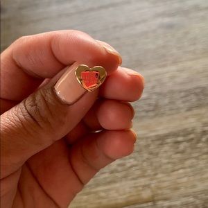Heart Earrings - authentic GUCCI studs!